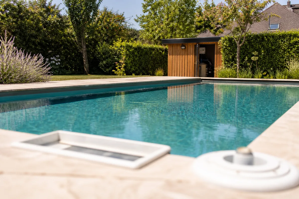 Équipement de piscine : filtration, pompe, chauffage, robot
